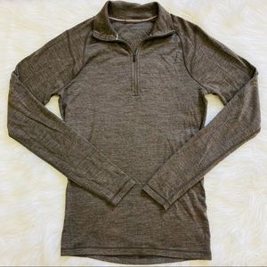 Smartwool Merino Base Layer Taupe Size Small